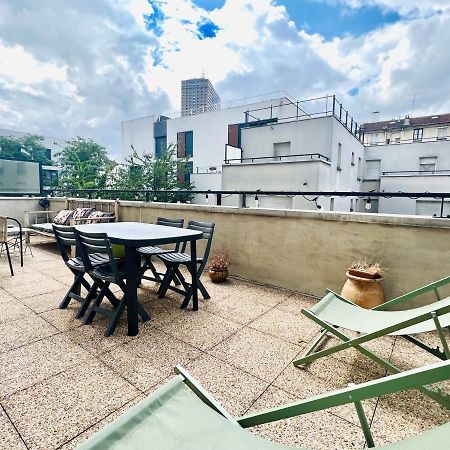 Bel Appartement Avec Terrasse Pantin Εξωτερικό φωτογραφία