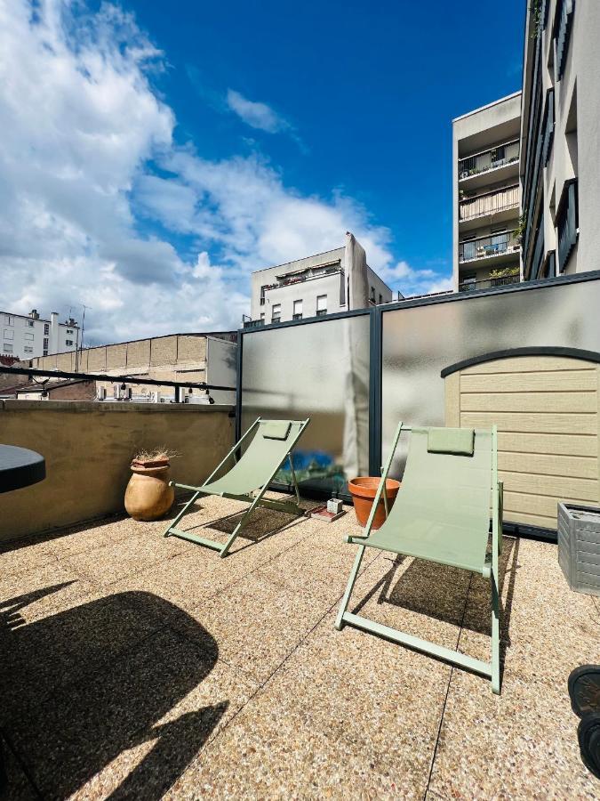 Bel Appartement Avec Terrasse Pantin Εξωτερικό φωτογραφία