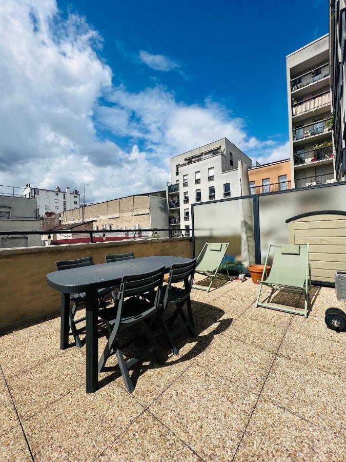 Bel Appartement Avec Terrasse Pantin Εξωτερικό φωτογραφία